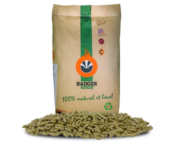 BADGER Pellets – Pallet van 65 zakken x 15 kg (975 kg) - Afbeelding 5
