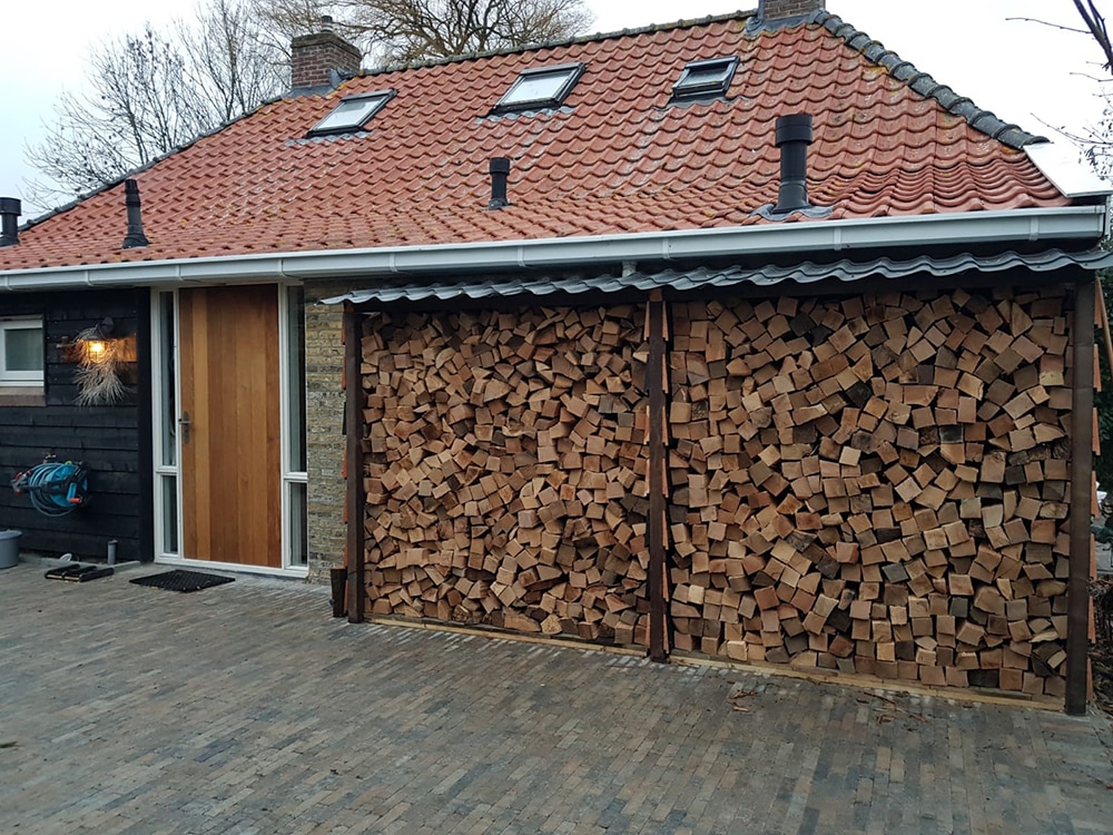 Stookmix Haardhout - 2 kuub ovengedroogd, gestapeld - Afbeelding 3