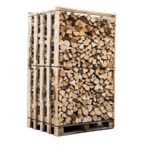 Box 3 stères 30cm droog haardhout - palet van 2,1m3 eik/beuk : kastanjebomen