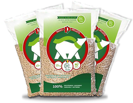 PAULS Houtpellets ENplus A1 – Premium pellets 10 kg – Pallet 104 zakken - Afbeelding 3